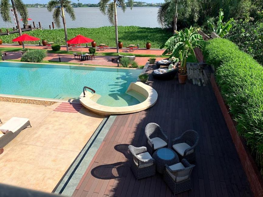 The Island Lodge Mỹ Tho Exterior foto